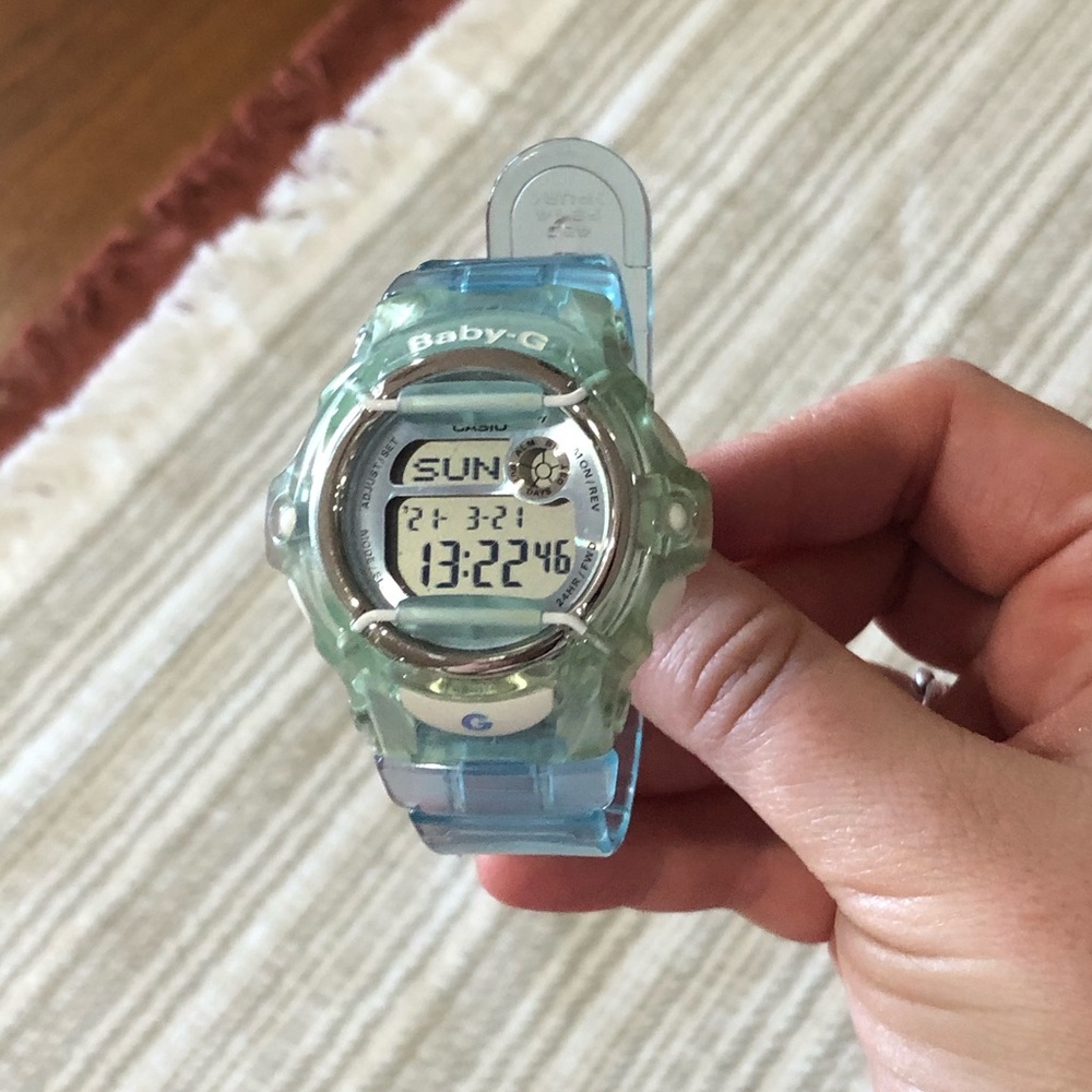G-Shock Baby G Icy Blue Watch- Excellent Condition